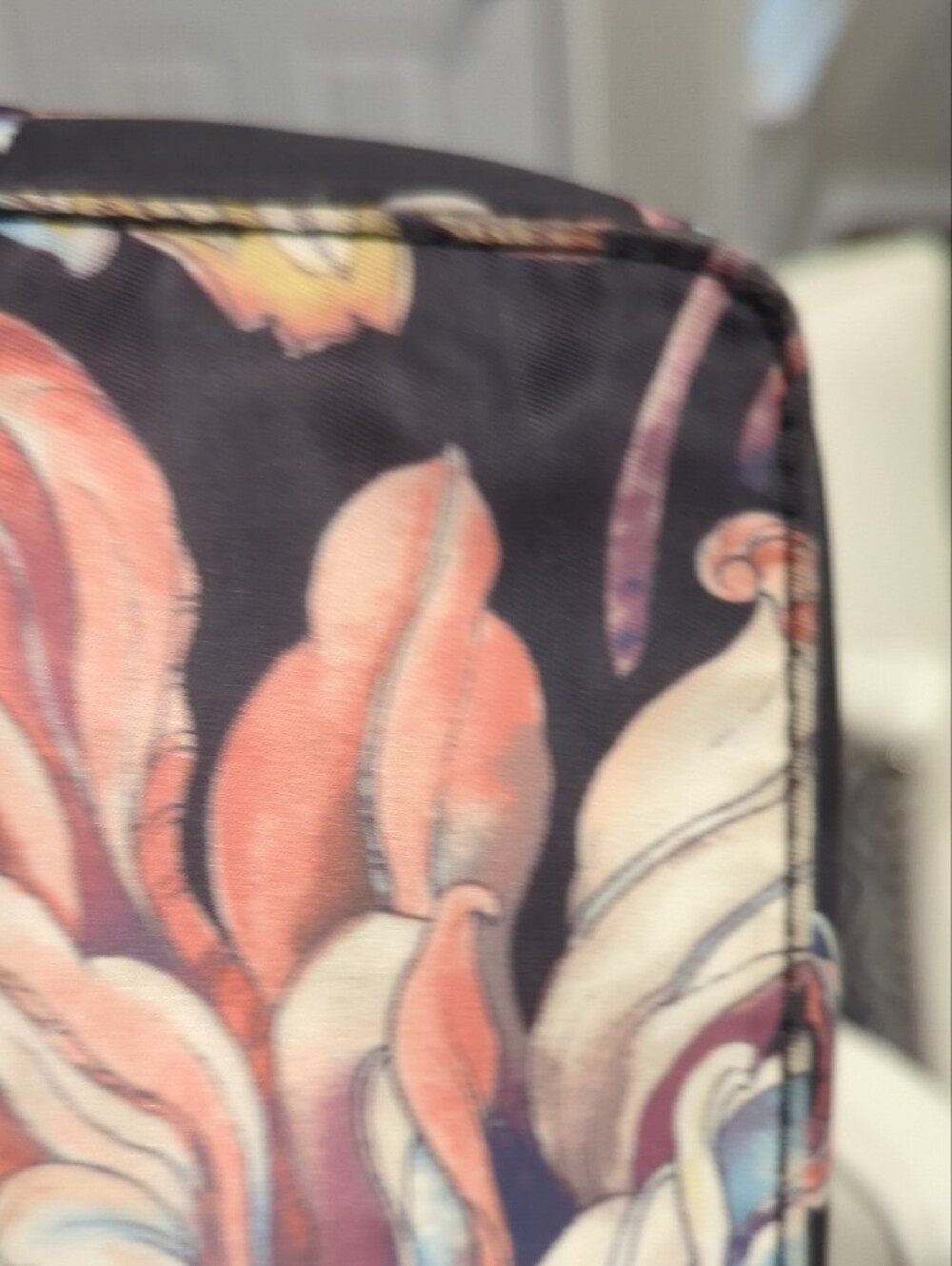 Elliott Lucca Floral Tote with Pastel Blooms - Picture 8 of 11